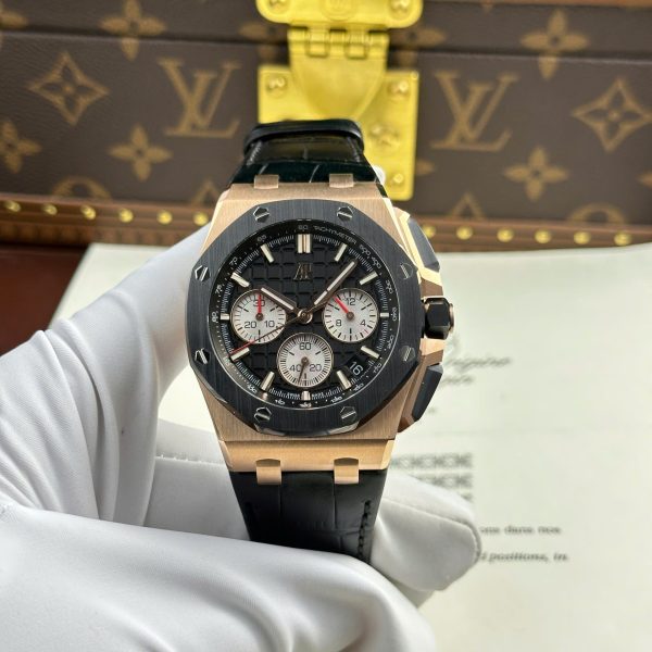 Đồng Hồ Audemars Piguet Royal Oak Offshore Chronograph 26420 Mạ Vàng Hồng Rep 11 Cao Cấp Nhà Máy APP 43mm (2)