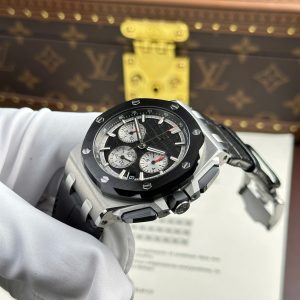 Đồng Hồ Audemars Piguet Royal Oak Offshore Chronograph 26420 Mặt Đen Rep 11 Cao Cấp Nhất APP 43mm (1)