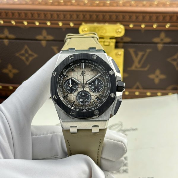 Đồng Hồ Audemars Piguet Royal Oak Offshore Chronograph 26420 Replica 11 Mặt Xám Nhà Máy APP 43mm (2)