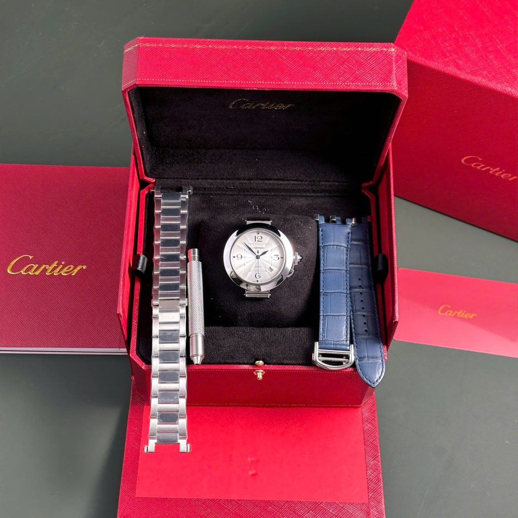 Đồng Hồ Cartier Pasha De Cartier WSPA0009 Replica 11 Cao Cấp Nhà Máy BV 41mm (2)