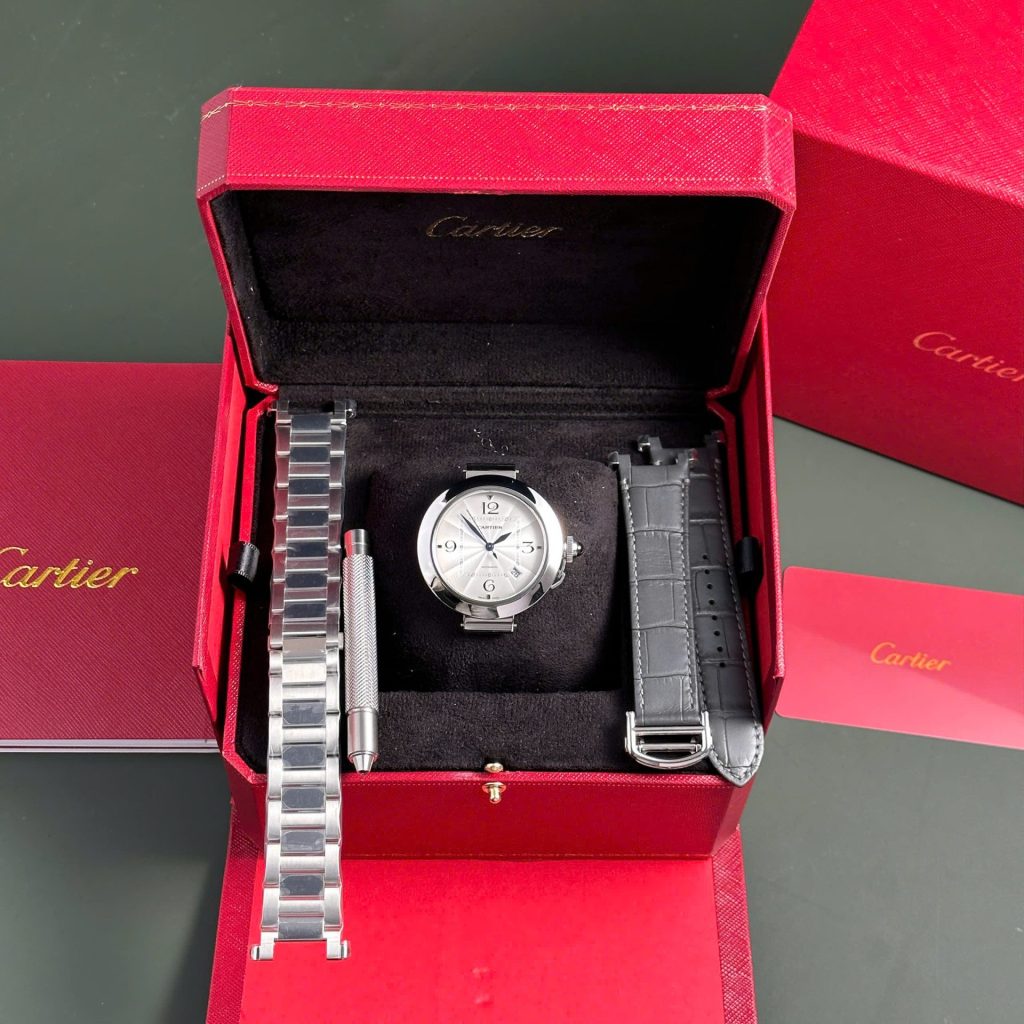 Đồng Hồ Cartier Pasha De Cartier WSPA0009 Replica 11 Cao Cấp Nhà Máy BV 41mm (2)