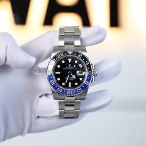 Đồng Hồ Cũ Rolex GMT Master II Replica Batman 126710BLNR Lướt 99% Clean 40mm