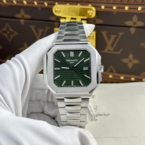 Đồng Hồ Patek Philippe Cubitus 5821 Replica 11 Mặt Xanh Green 45mm (2)