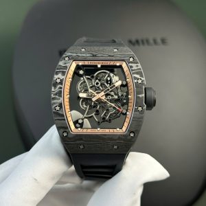 Đồng Hồ Richard Mille RM055 Bubba Watson Vỏ Carbon Rep 11 Cao Cấp Nhà Máy APS 42.7×49 (2)