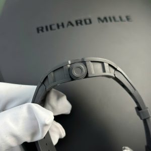 Đồng Hồ Richard Mille RM055 Bubba Watson Vỏ Carbon Rep 11 Cao Cấp Nhà Máy APS 42.7×49 (2)