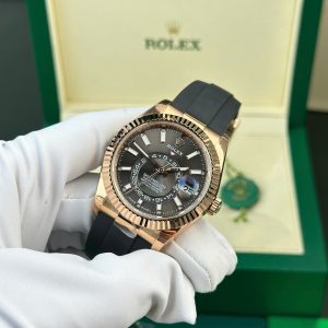 Đồng Hồ Rolex Sky-Dweller 326935 Mặt Số Rhodium Rep 11 Trọng Lượng 190 Gram ZF Factory 42mm (2)