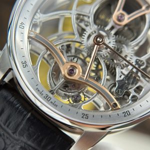 Đồng Hồ Audemars Piguet 26600 Tourbillon Openworked Rep 11 Cao Cấp Dây Da Đen 41mm (2)