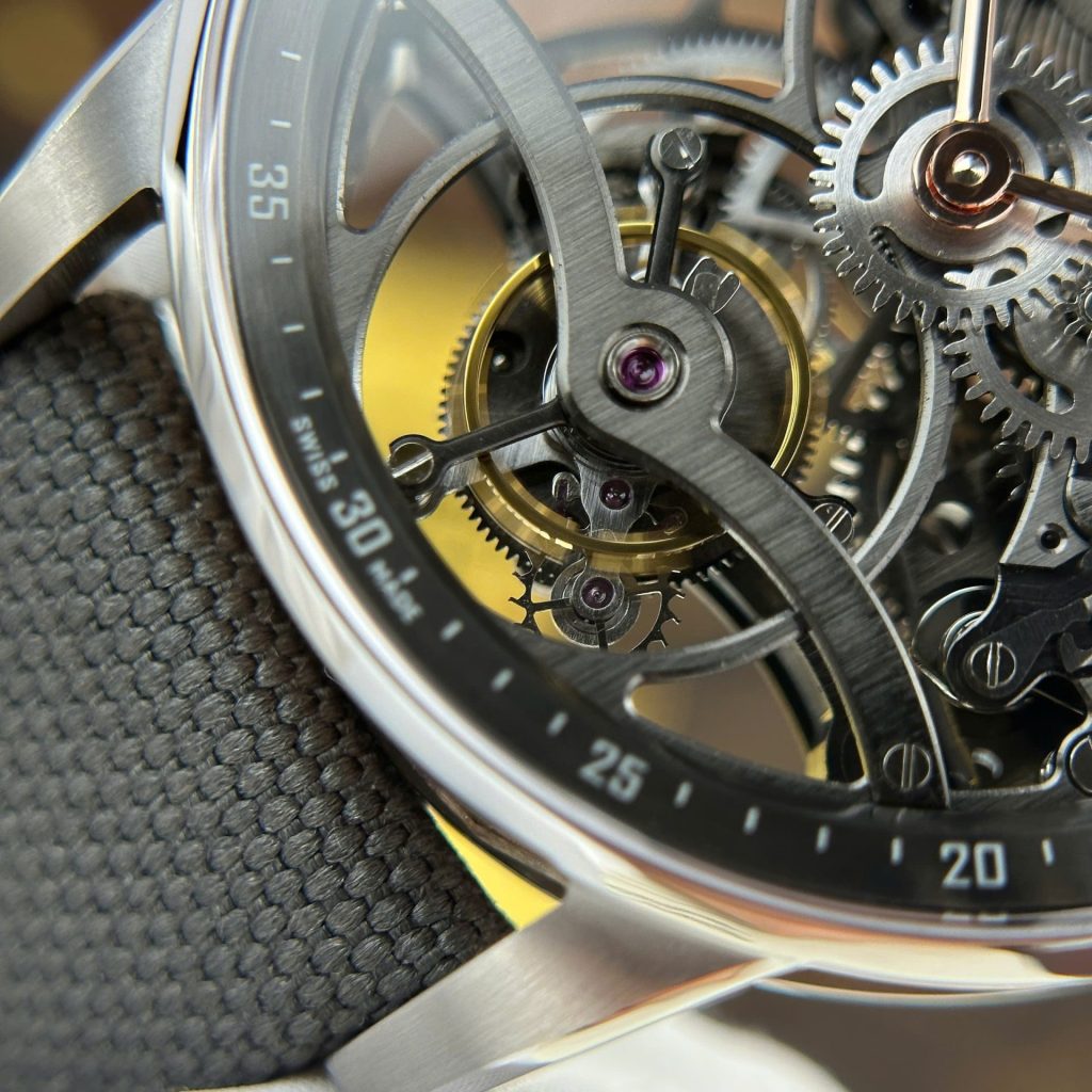 Đồng Hồ Audemars Piguet 26600 Tourbillon Openworked Replica 11 Cao Cấp 41mm (2)