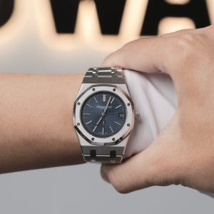 Đồng Hồ Cũ Audemars Piguet Replica Watch Royal Oak 50th Anniversary 16202ST Jumbo 39mm