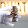 Đồng Hồ Rolex DateJust Replica 11 Mặt Chocolate Cọc Dạ Quang Lướt 95% 41mm