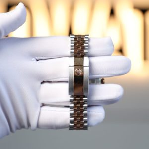 Đồng Hồ Rolex DateJust Replica 11 Mặt Chocolate Cọc Dạ Quang Lướt 95% 41mm