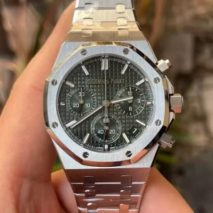 Đồng Hồ Audemars Piguet Rep 11 Royal Oak 26240ST Mặt Xanh Lá Mỏng Chuẩn Auth APS 41mm (9)