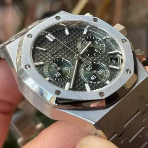 Đồng Hồ Audemars Piguet Rep 11 Royal Oak 26240ST Mặt Xanh Lá Mỏng Chuẩn Auth APS 41mm (9)