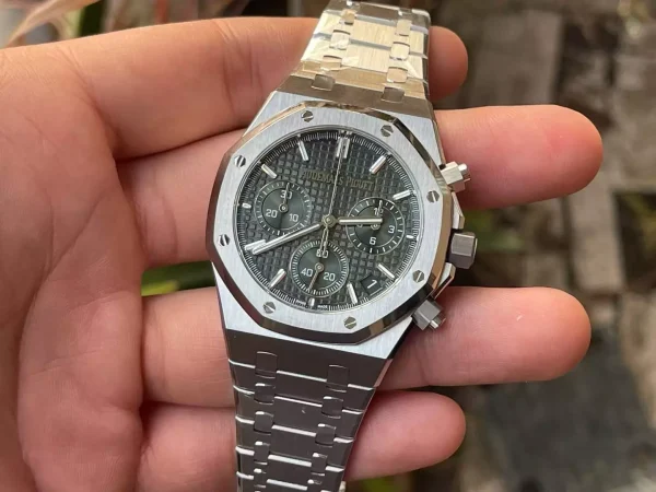 Đồng Hồ Audemars Piguet Rep 11 Royal Oak 26240ST Mặt Xanh Lá Mỏng Chuẩn Auth APS 41mm (9)