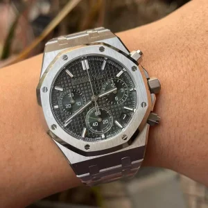 Đồng Hồ Audemars Piguet Rep 11 Royal Oak 26240ST Mặt Xanh Lá Mỏng Chuẩn Auth APS 41mm (9)