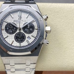 Đồng Hồ Audemars Piguet Rep 11 Royal Oak 26331ST Mặt Trắng Mỏng Chuẩn Auth APS 41mm (2)