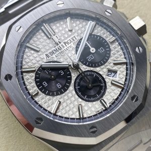 Đồng Hồ Audemars Piguet Rep 11 Royal Oak 26331ST Mặt Trắng Mỏng Chuẩn Auth APS 41mm (2)