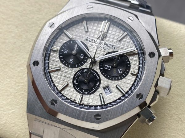 Đồng Hồ Audemars Piguet Rep 11 Royal Oak 26331ST Mặt Trắng Mỏng Chuẩn Auth APS 41mm (2)