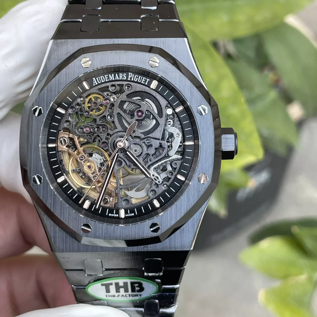 Đồng Hồ Audemars Piguet Royal Oak 15416CE Skeleton Nhà Máy THB Chế Tác 41mm (1)