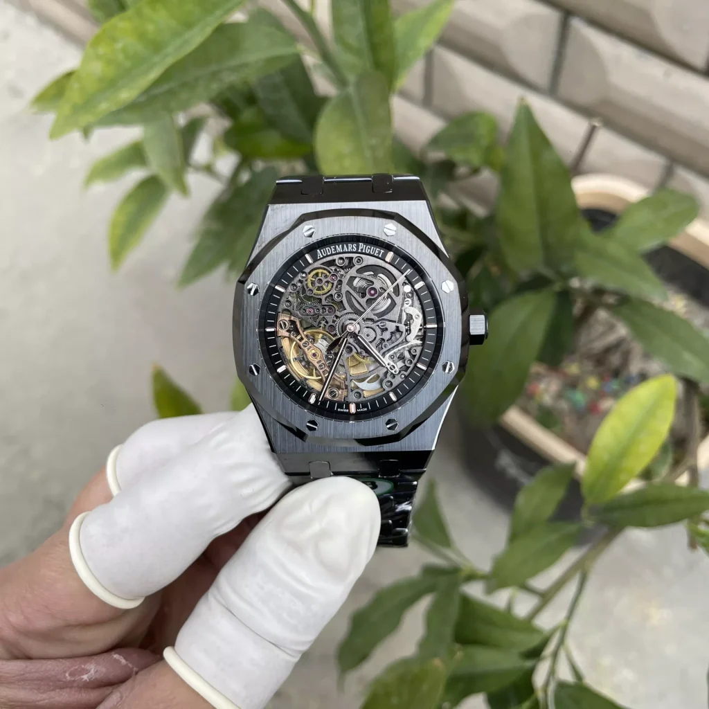 Đồng Hồ Audemars Piguet Royal Oak 15416CE Skeleton Nhà Máy THB Chế Tác 41mm (1)