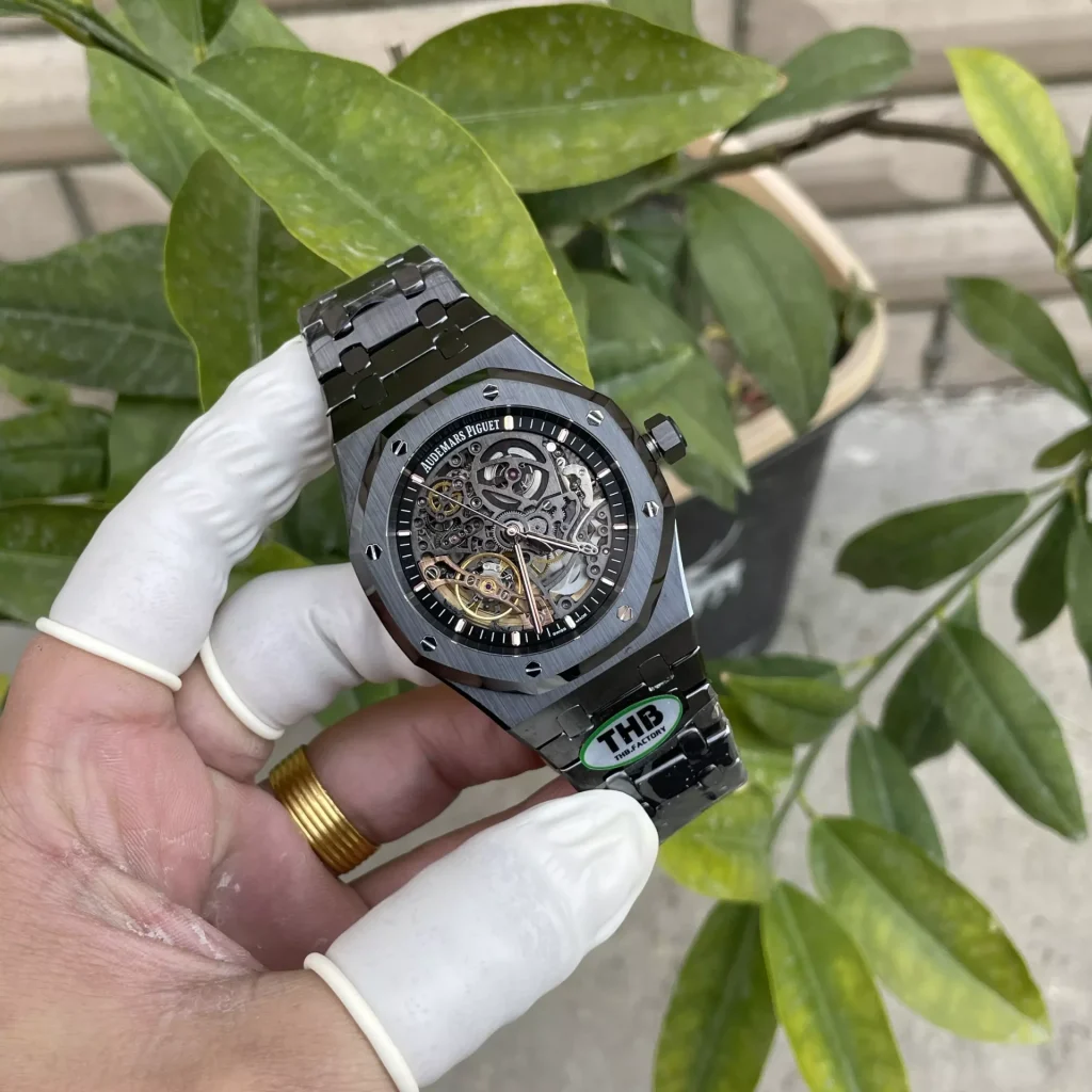 Đồng Hồ Audemars Piguet Royal Oak 15416CE Skeleton Nhà Máy THB Chế Tác 41mm (1)