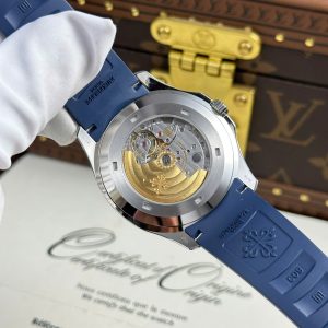 Đồng Hồ Patek Philippe Aquanaut 5168G Mặt Xanh Blue Tinh Chỉnh Full Chi Tiết Chuẩn Auth 42 (1)