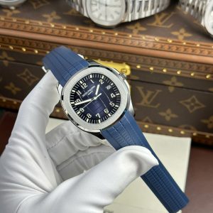 Đồng Hồ Patek Philippe Aquanaut 5168G Mặt Xanh Blue Tinh Chỉnh Full Chi Tiết Chuẩn Auth 42 (1)