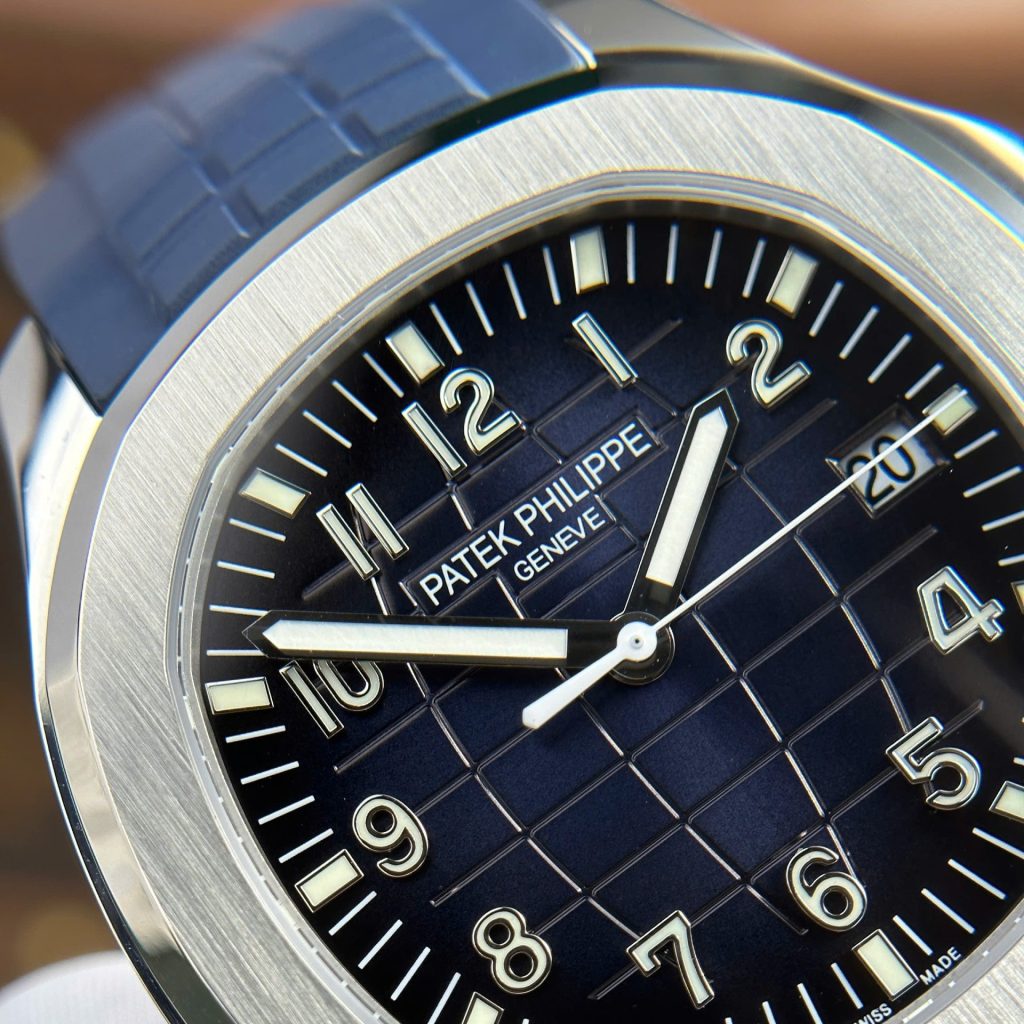 Đồng Hồ Patek Philippe Aquanaut 5168G Mặt Xanh Blue Tinh Chỉnh Full Chi Tiết Chuẩn Auth 42 (1)