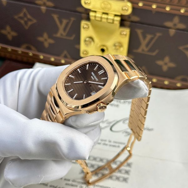 Đồng Hồ Patek Philippe Tinh Chỉnh Max Option Bọc Vàng Nautilus 5711 40mm (16)