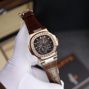 Đồng Hồ Patek Philippe Rep 11 Nautilus 5724R Màu Vàng Hồng Chạy Full Chức Năng PPF 40mm (2)