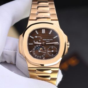 Đồng Hồ Patek Philippe Replica 11 Nautilus 5712R Mặt Nâu Chạy Full Chức Năng PPF 40mm (2)