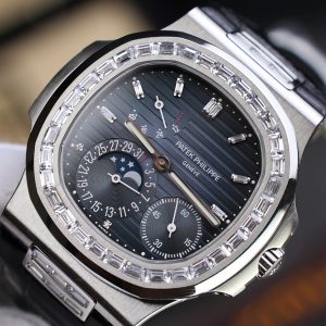 Đồng Hồ Patek Philippe Replica 11 Nautilus 5724 Mặt Xanh Blue Chạy Full Chức Năng PPF 40mm (2)