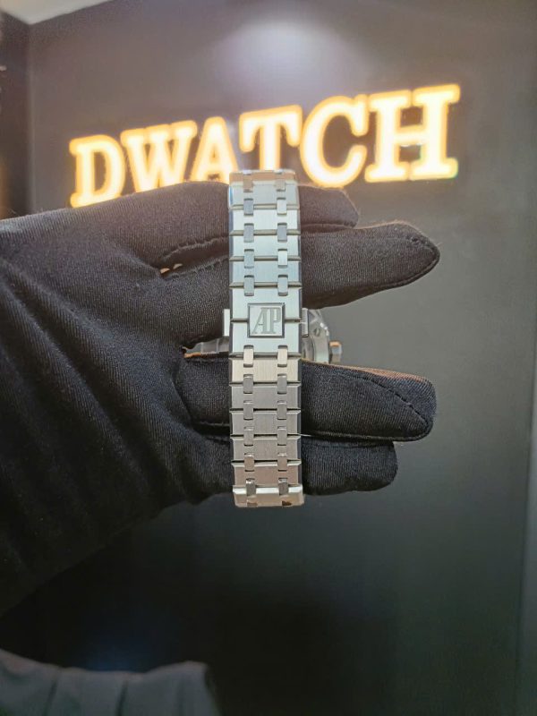Đồng Hồ Audemars Piguet 15500 Royal Oak Super Fake Mặt Đen Siêu Lướt Nhà Máy APS 41mm