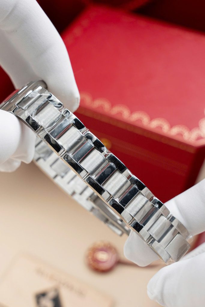 Đồng Hồ Cartier Ballon Bleu W69010Z4 Replica 11 Nữ Máy Pin Dây Kim Loại 28mm (2)