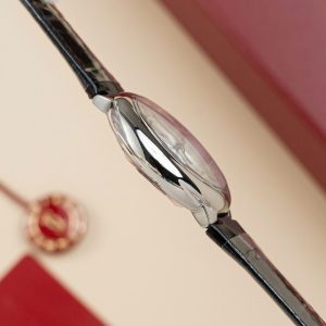 Đồng Hồ Cartier Replica 11 Ballon Bleu W690187Z4 Mặt Trắng Dây Da 36mm (2)