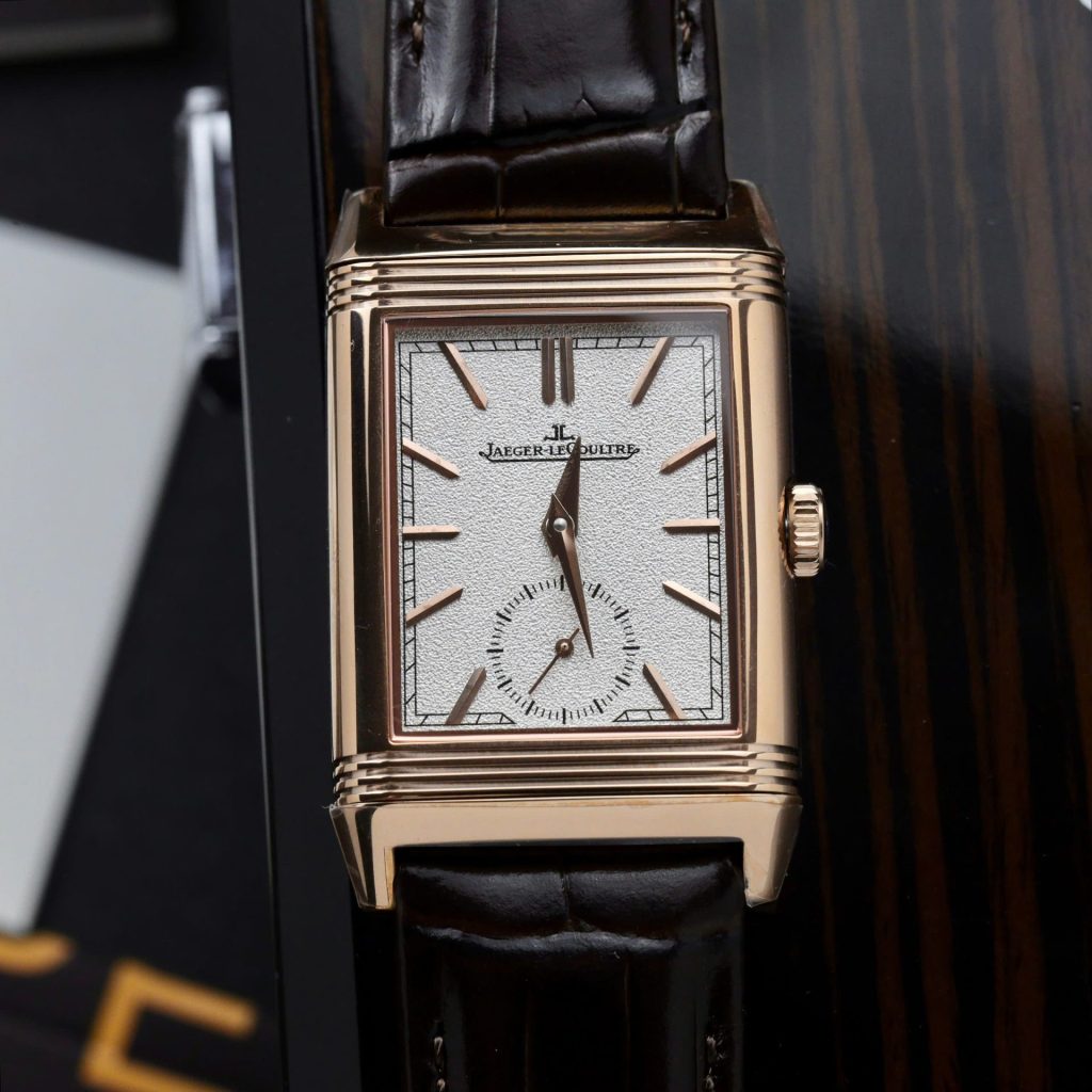 Đồng Hồ Jaeger LeCoultre Chế Tác Master Reverso Tribute Small Seconds Dây Da Màu Nâu 28 (2)
