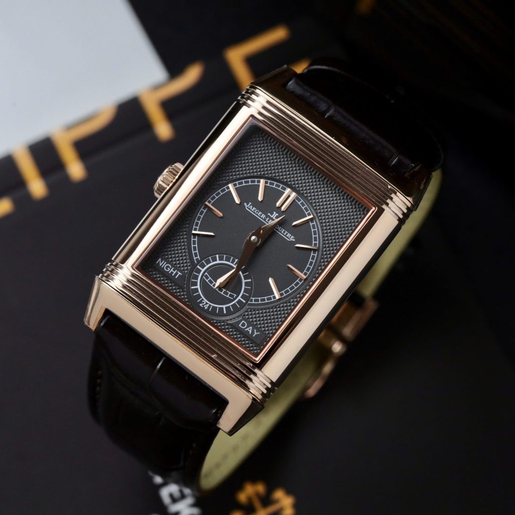 Đồng Hồ Jaeger LeCoultre Chế Tác Master Reverso Tribute Small Seconds Dây Da Màu Nâu 28 (2)