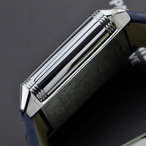 Đồng Hồ Jaeger LeCoultre Master Reverso Tribute Small Seconds 2 Mặt Trắng Và Xanh Blue Replica 28 (2)
