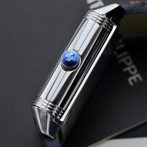 Đồng Hồ Jaeger LeCoultre Master Reverso Tribute Small Seconds 2 Mặt Trắng Và Xanh Blue Replica 28 (2)