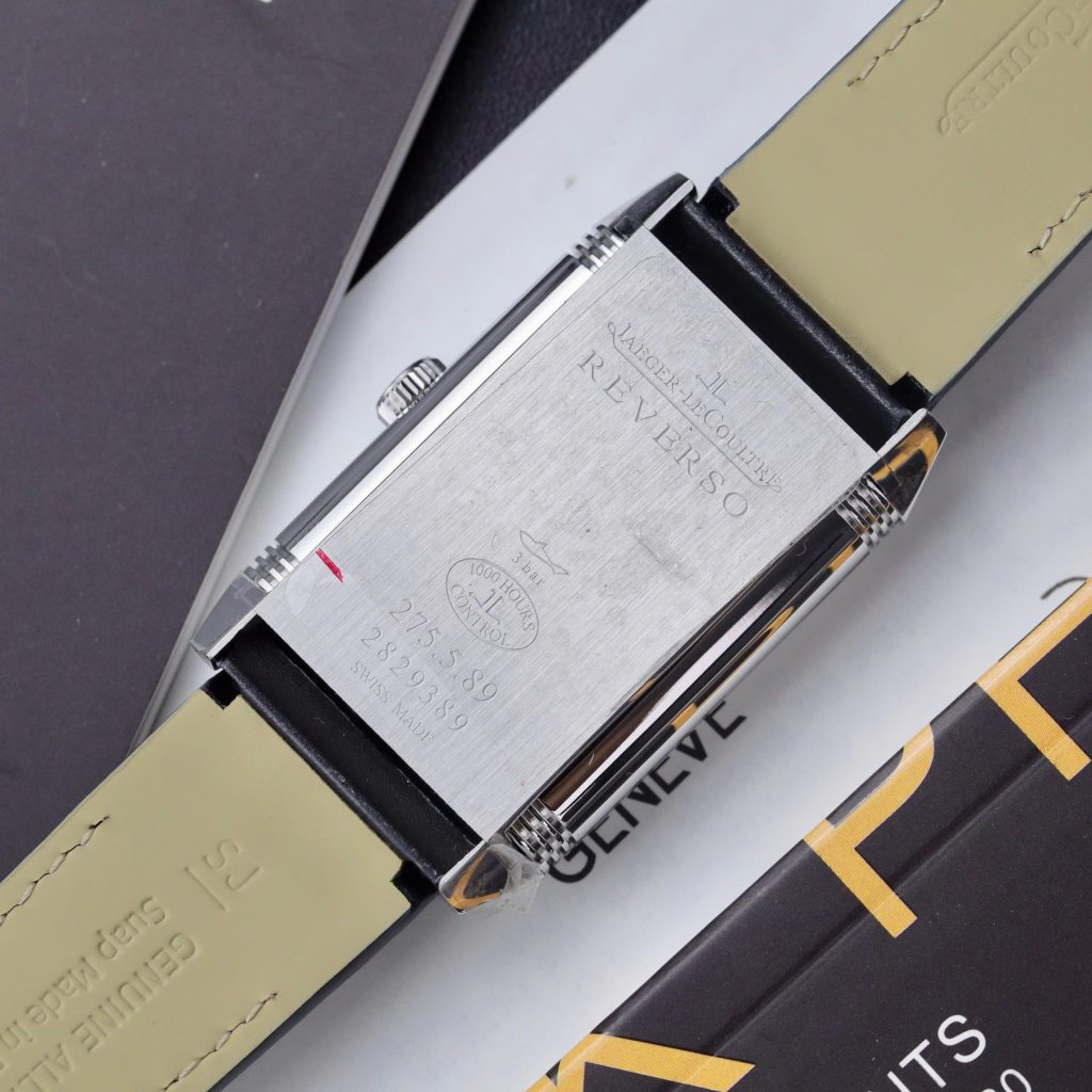 Đồng Hồ Jaeger LeCoultre Master Reverso Tribute Small Seconds 2 Mặt Trắng Và Xanh Blue Replica 28 (2)