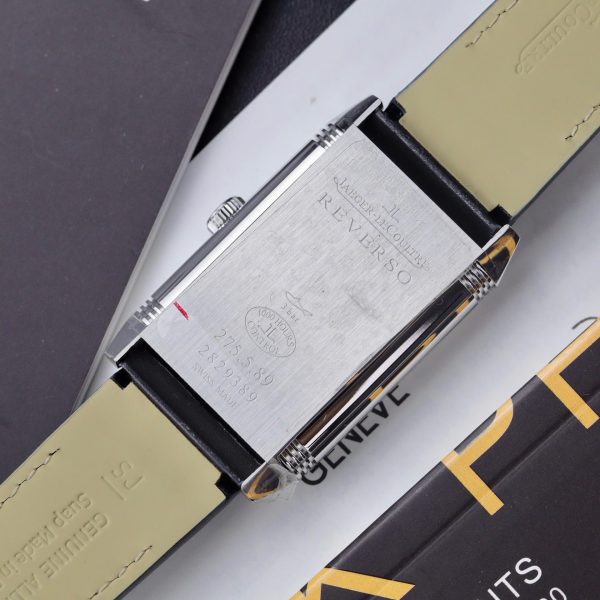Đồng Hồ Jaeger LeCoultre Master Reverso Tribute Small Seconds 2 Mặt Trắng Và Xanh Blue Replica 28 (2)