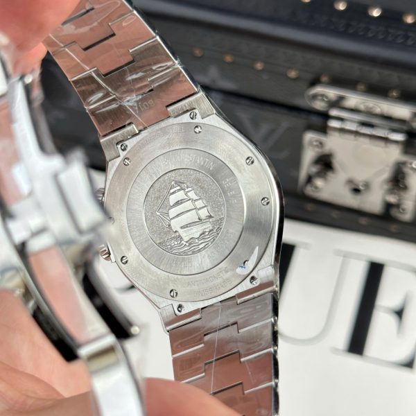 Đồng Hồ Nam Vacheron Constantin Rep 11 Overseas Dual Time 47450 Màu Trắng 9F 42mm (2)