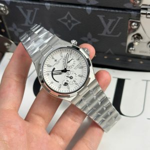 Đồng Hồ Nam Vacheron Constantin Rep 11 Overseas Dual Time 47450 Màu Trắng 9F 42mm (2)