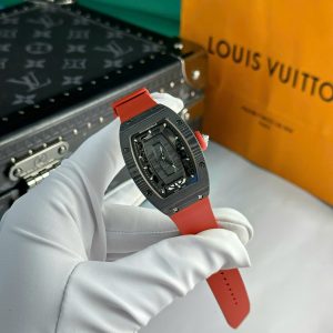 Đồng Hồ Nữ Richard Mille RM07-01 Replica 11 Vỏ Carbon Dây Cao Su 32x46mm (1)