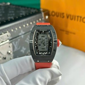 Đồng Hồ Nữ Richard Mille RM07-01 Replica 11 Vỏ Carbon Dây Cao Su 32x46mm (1)