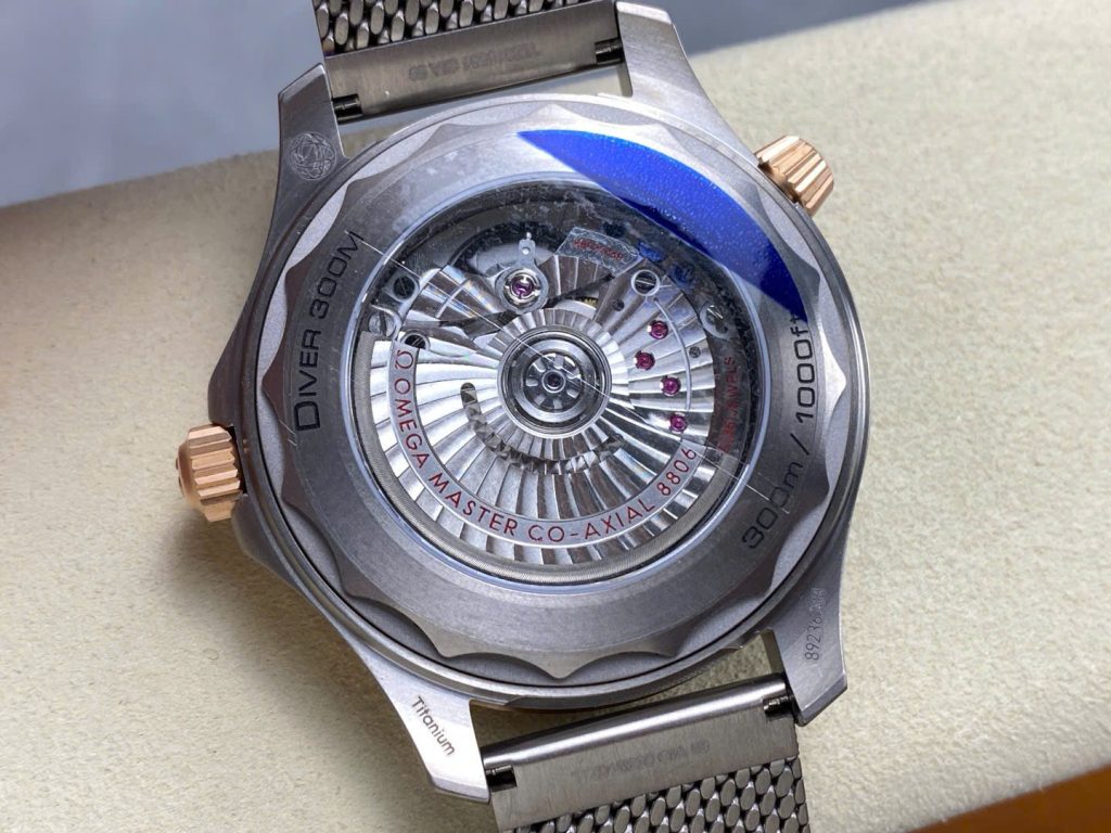 Đồng Hồ Omega Seamaster Replica 11 Driver 300 Mặt Xanh Demi Nhà Máy VS 42mm (1)