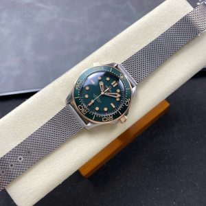 Đồng Hồ Omega Seamaster Replica 11 Driver 300 Mặt Xanh Demi Nhà Máy VS 42mm (1)