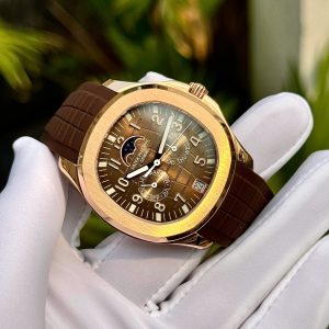 Đồng Hồ Patek Philippe Chế Tác Máy Thuỵ Sỹ Aquanaut 5261 Mặt Chocolate 40mm (1)