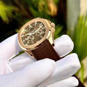 Đồng Hồ Patek Philippe Chế Tác Máy Thuỵ Sỹ Aquanaut 5261 Mặt Chocolate 40mm (1)