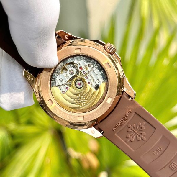 Đồng Hồ Patek Philippe Chế Tác Máy Thuỵ Sỹ Aquanaut 5261 Mặt Chocolate 40mm (1)